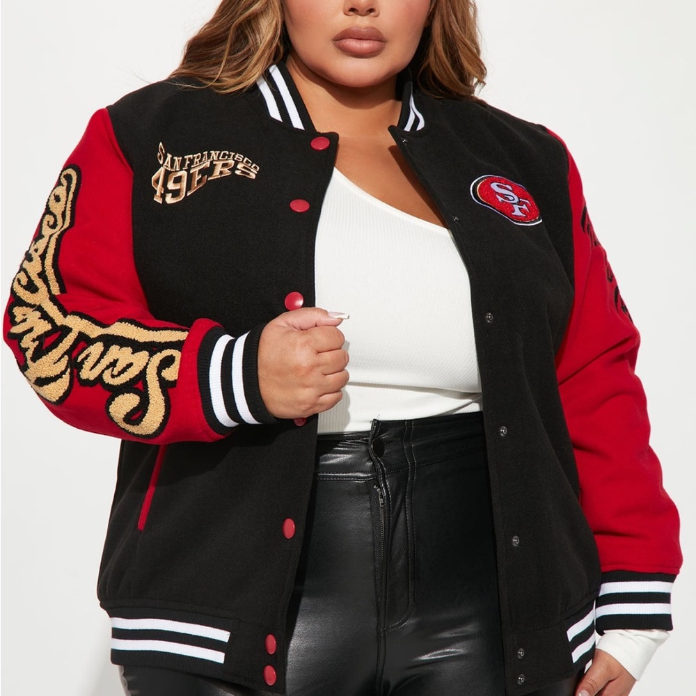 San Francisco 49ers Letterman Jacket